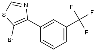5-Bromo-4-(3-trifluoromethylphenyl)thiazole|