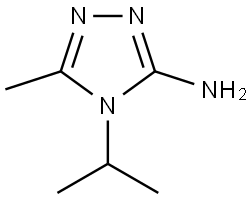 4-isopropyl-5-methyl-4H-1,2,4-triazol-3-amine Struktur
