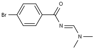 Benzamide, 4-bromo-N-[(dimethylamino)methylene]-, [N(E)]-