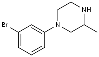 1-(3-bromophenyl)-3-methylpiperazine|