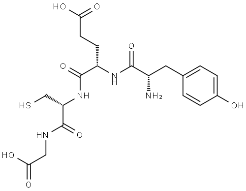 Tyr-Glu-Cys-Gly Structure