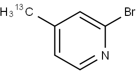 2-bromo-4-(methyl-13C)pyridine|