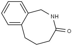2-Benzazocin-3(2H)-one, 1,4,5,6-tetrahydro- Structure