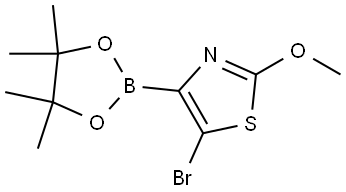 5-Bromo-2-(methoxy)thiazole-4-boronic acid pinacol ester|