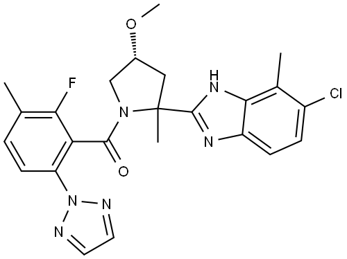 Daridorexant Impurity 40 Structure