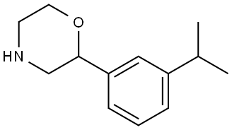 2-(3-isopropylphenyl)morpholine|