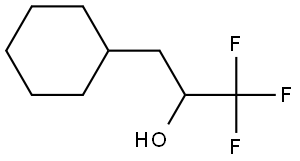 3-Cyclohexyl-1,1,1-trifluoropropan-2-ol Structure