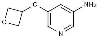 5-(oxetan-3-yloxy)pyridin-3-amine Struktur
