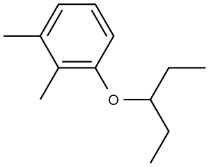 1-(1-Ethylpropoxy)-2,3-dimethylbenzene Structure
