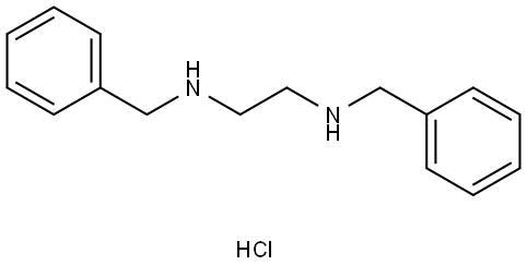 N1,N2-dibenzylethane-diaMine-dihydrochloride Struktur