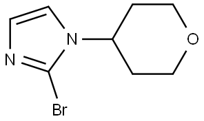 2-bromo-1-(tetrahydro-2H-pyran-4-yl)-1H-imidazole|