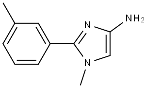 1-methyl-2-(m-tolyl)-1H-imidazol-4-amine|