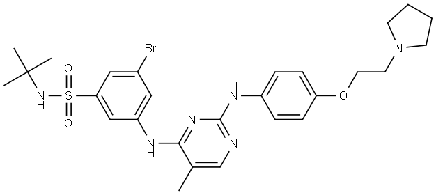 Fedratinib Impurity 11 Structure