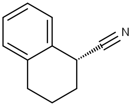 (R)-1,2,3,4-Tetrahydro-1-naphthalenecarbonitrile Structure