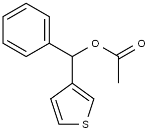 3-Thiophenemethanol, α-phenyl-, 3-acetate