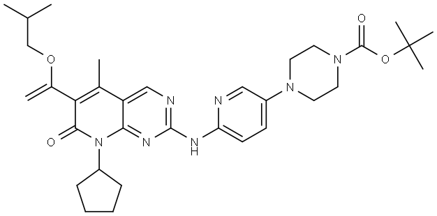 Palbociclib Impurity 6 Struktur