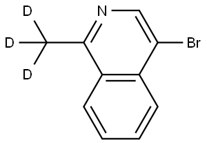 4-bromo-1-(methyl-d3)isoquinoline|