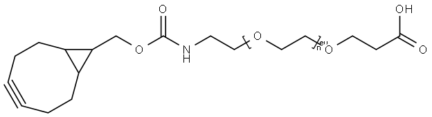 endo-BCN-PEG12-acid|(1R,8S,9S)-双环[6.1.0]壬-十二聚乙二醇-羧酸