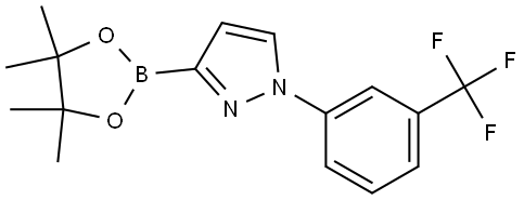 1-(3-Trifluoromethylphenyl)-1H-pyrazole-3-boronic acid pinacol ester|