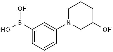 3-(3-Hydroxypiperidino)phenylboronic acid|3-(3-羟基-1-哌啶基)苯硼酸