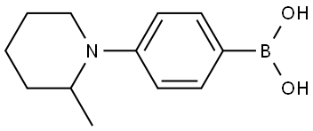 4-(2-Methylpiperidin-1-yl)phenylboronic acid|