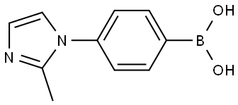 4-(2-Methylimidazol-1-yl)phenylboronic acid Struktur