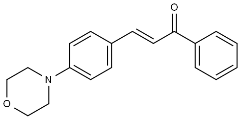 (E)-3-(4-MORPHOLIN-4-YL-PHENYL)-1-PHENYL-PROPENONE|