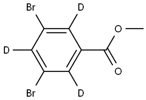 methyl 3,5-dibromobenzoate-2,4,6-d3|