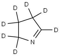 3,4-dihydro-2H-pyrrole-d7|