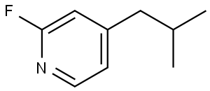 2-fluoro-4-isobutylpyridine|