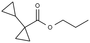Propyl [1,1′-bicyclopropyl]-1-carboxylate Structure