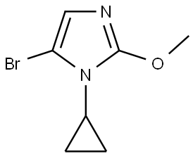 5-bromo-1-cyclopropyl-2-methoxy-1H-imidazole|