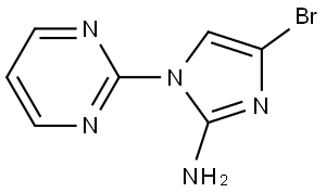 4-bromo-1-(pyrimidin-2-yl)-1H-imidazol-2-amine|
