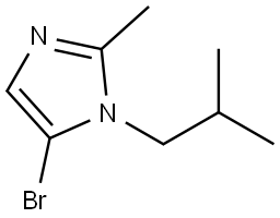 5-bromo-1-isobutyl-2-methyl-1H-imidazole|