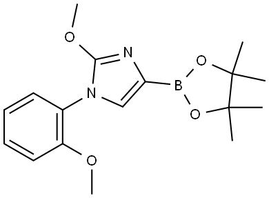 2-methoxy-1-(2-methoxyphenyl)-4-(4,4,5,5-tetramethyl-1,3,2-dioxaborolan-2-yl)-1H-imidazole|