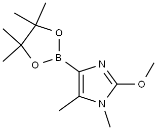 2-methoxy-1,5-dimethyl-4-(4,4,5,5-tetramethyl-1,3,2-dioxaborolan-2-yl)-1H-imidazole|