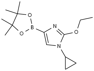 1-cyclopropyl-2-ethoxy-4-(4,4,5,5-tetramethyl-1,3,2-dioxaborolan-2-yl)-1H-imidazole|