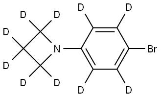 1-(4-bromophenyl-2,3,5,6-d4)azetidine-2,2,3,3,4,4-d6|