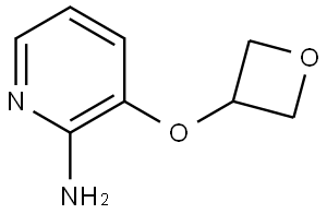 3-(oxetan-3-yloxy)pyridin-2-amine Struktur