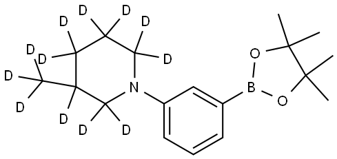 3-(methyl-d3)-1-(3-(4,4,5,5-tetramethyl-1,3,2-dioxaborolan-2-yl)phenyl)piperidine-2,2,3,4,4,5,5,6,6-d9|