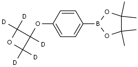 4,4,5,5-tetramethyl-2-(4-((oxetan-3-yl-d5)oxy)phenyl)-1,3,2-dioxaborolane|