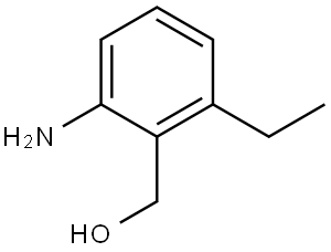 (2-Amino-6-ethylphenyl)methanol Struktur