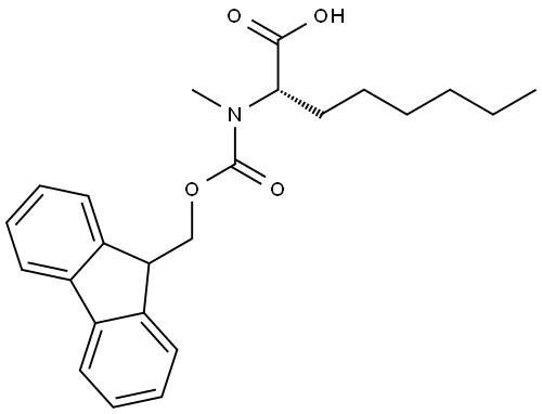 Fmoc-MeAoc(2)-OH Structure