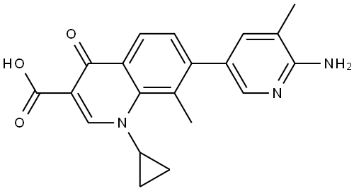 Ozenoxacin?Impurity?26 Struktur