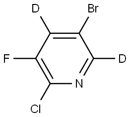 5-bromo-2-chloro-3-fluoropyridine-4,6-d2|
