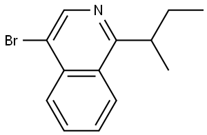 4-bromo-1-(sec-butyl)isoquinoline|