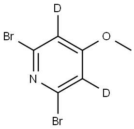 2,6-dibromo-4-methoxypyridine-3,5-d2|