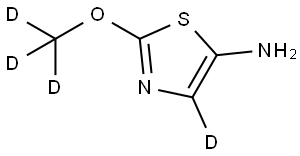 2-(methoxy-d3)thiazol-4-d-5-amine|