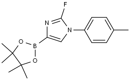 2-fluoro-4-(4,4,5,5-tetramethyl-1,3,2-dioxaborolan-2-yl)-1-(p-tolyl)-1H-imidazole|
