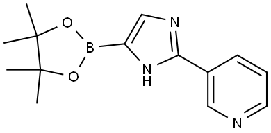 3-(4-(4,4,5,5-tetramethyl-1,3,2-dioxaborolan-2-yl)-1H-imidazol-2-yl)pyridine|